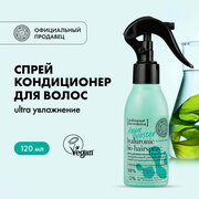 Гиалуроновый увлажняющий спрей-кондиционер Natura Siberica Hair Evolution для волос AQUA BOOSTER.Ultra Увлажнение, 120 мл