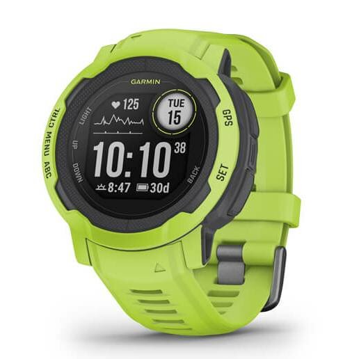 Умные часы Garmin Instinct 2, «Электрический лайм»