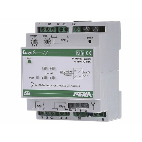 Переключатель для домашней автоматизации 4-кратный D 454 FU-SPV 4REG 5277000₽