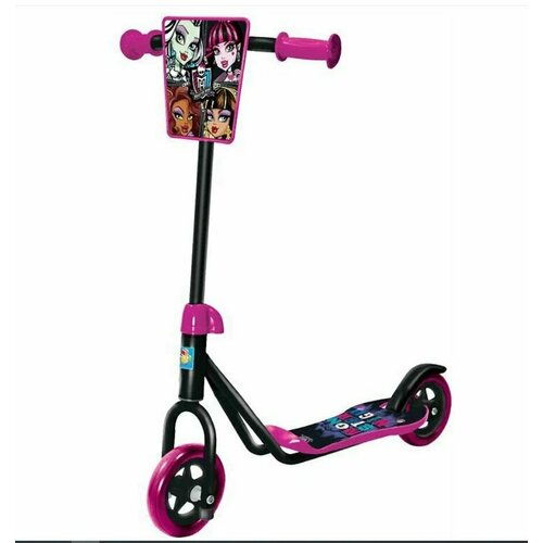 Самокат двухколесный Monster Higt T56888 1toy мягкая ледянка monster high 60 см