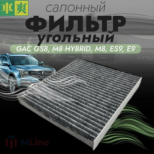 Фильтр салона угольный Che Shuang CC1120K для GAC GS8 second generation 2021- 18T 20T 20T- M8 гибрид 2022- 20T- M8 2020- 20T ES9 2023- 20T- E9 2022- 20T- 567₽