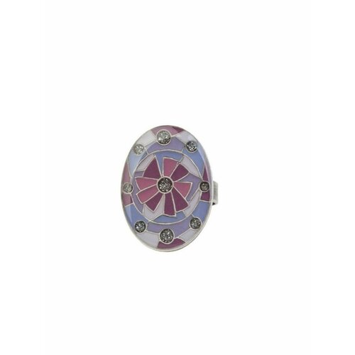 фото Кольцо clara bijoux, размер 17.5, фиолетовый