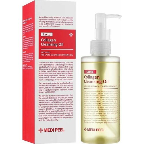 MEDI PEEL Гидрофильное масло Red Lacto Collagen Cleansing Oil