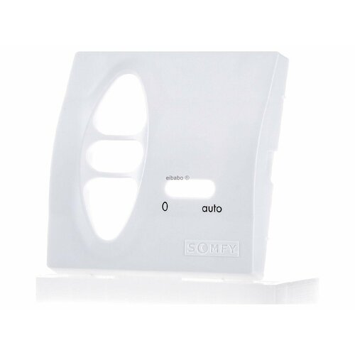 Накладка Uno RTS studio белая матовая - Накладка на жалюзи 9013664 – SOMFY – 3660849546106