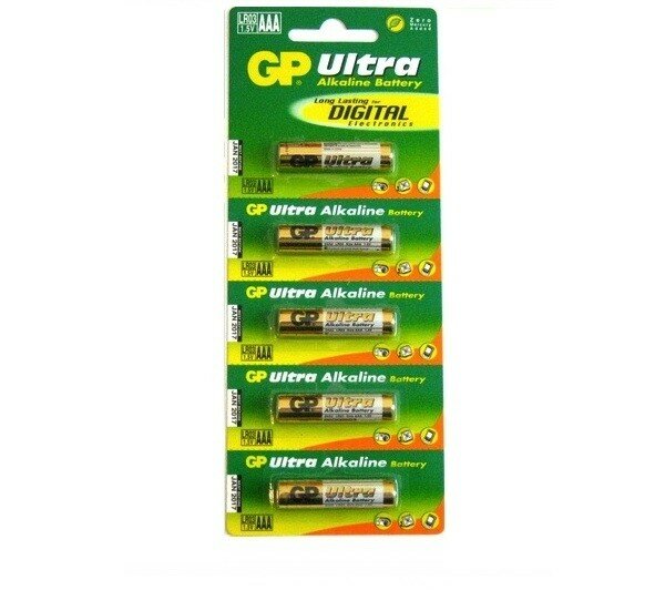 Батарейки GP Ultra Plus ААА 5 штук