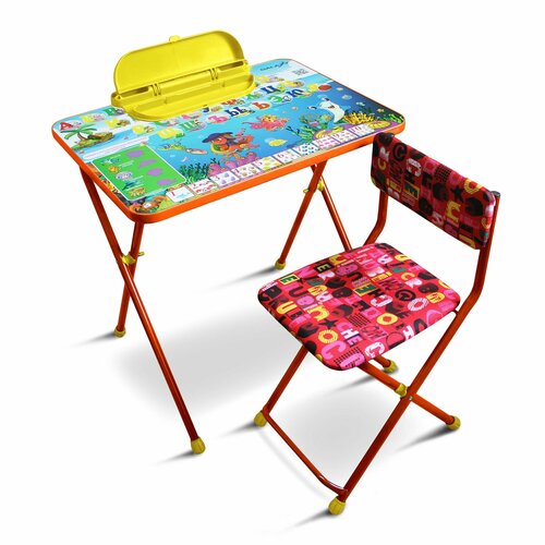 Комплект детской мебели Galaxy Морские приключения цвет каркаса оранжевый 3178₽