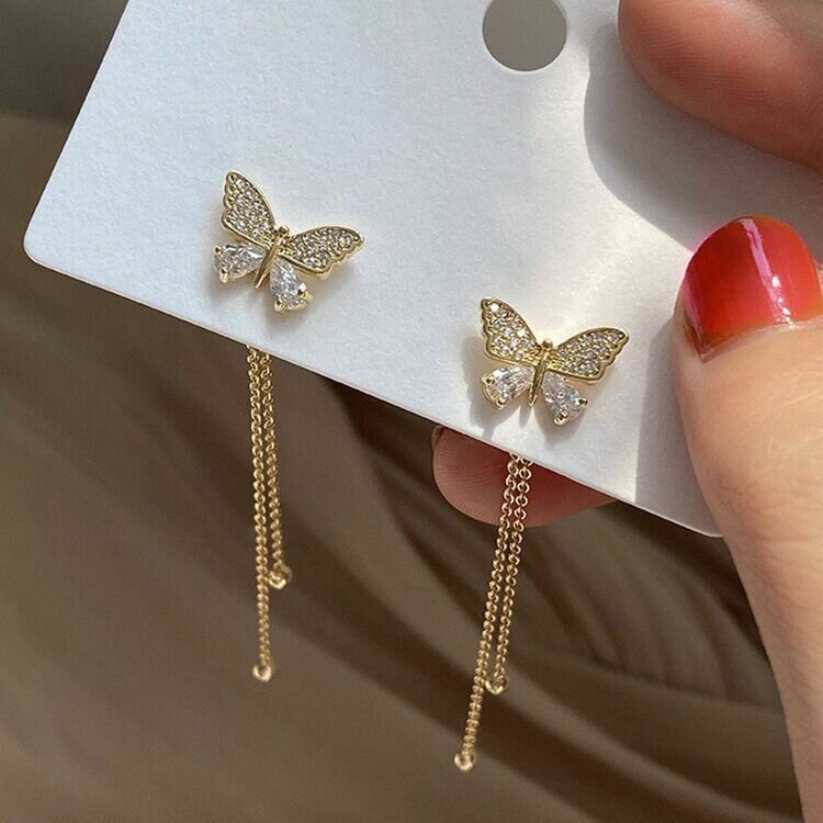 Серьги-трансформеры, Swarovski Zirconia