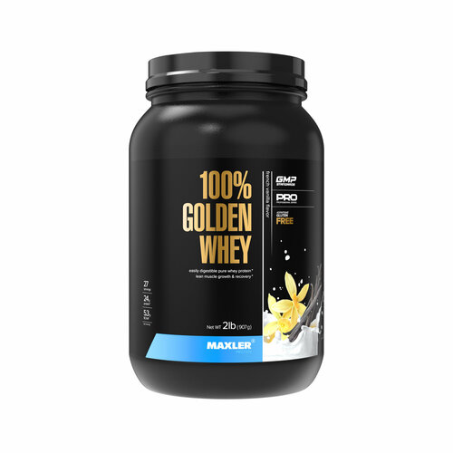 Протеин сывороточный Maxler 100% GOLDEN WHEY 907г Французская ваниль