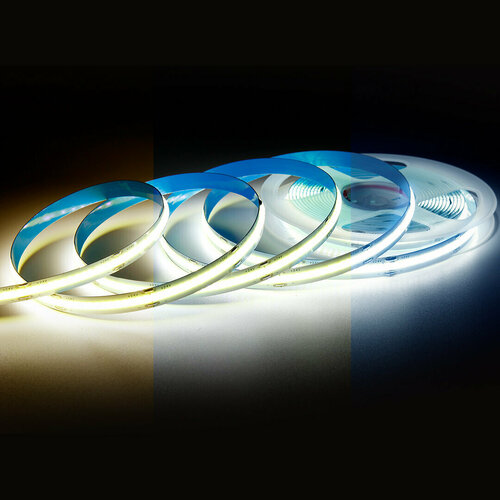 Светодиодная лента 24В 3000К6500К 1000 Лмм 252х252дм 11Втм COB IP20 5 метров 224ОО 2147₽