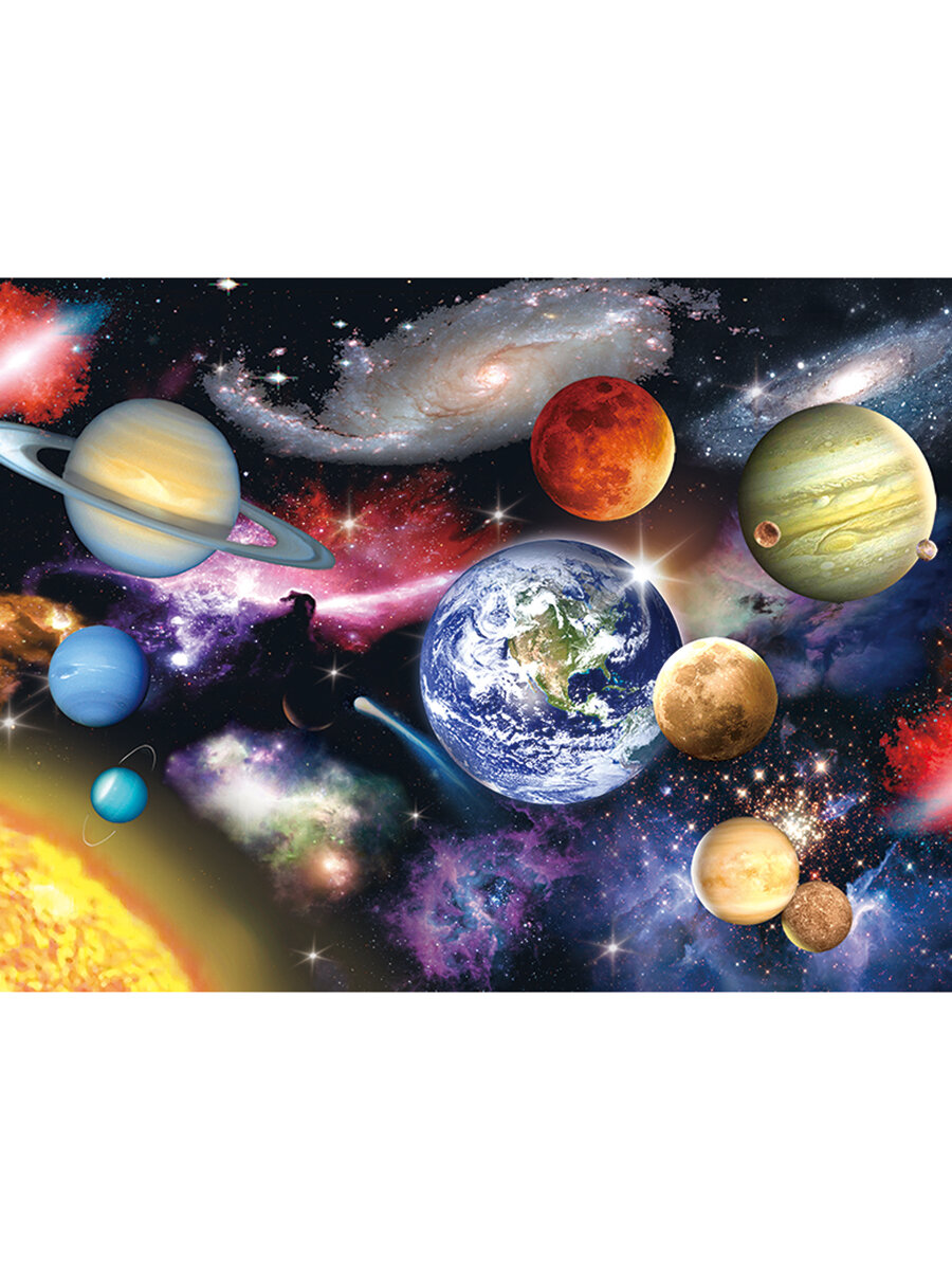 Стерео-пазл Prime 3D "Планеты Солнечной системы" ("Solar System" ) 6+ Размер собранного пазла 61х46см. 500 деталей