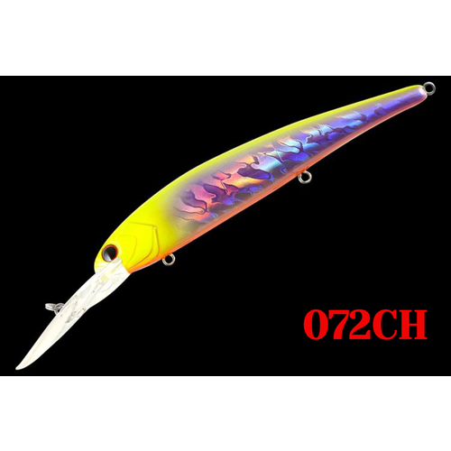 Воблер TsuYoki SOLOIST 120F, для троллинга, плавающий, глубина 6,5-8 м, вес 20г, цвет 072CH