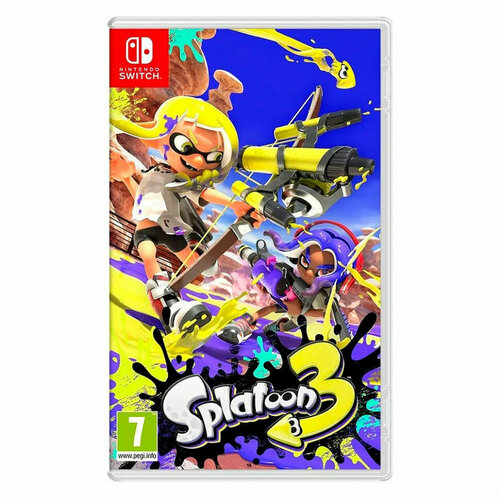 Игра Splatoon 3 для Nintendo Switch Русские субтитры 6624₽