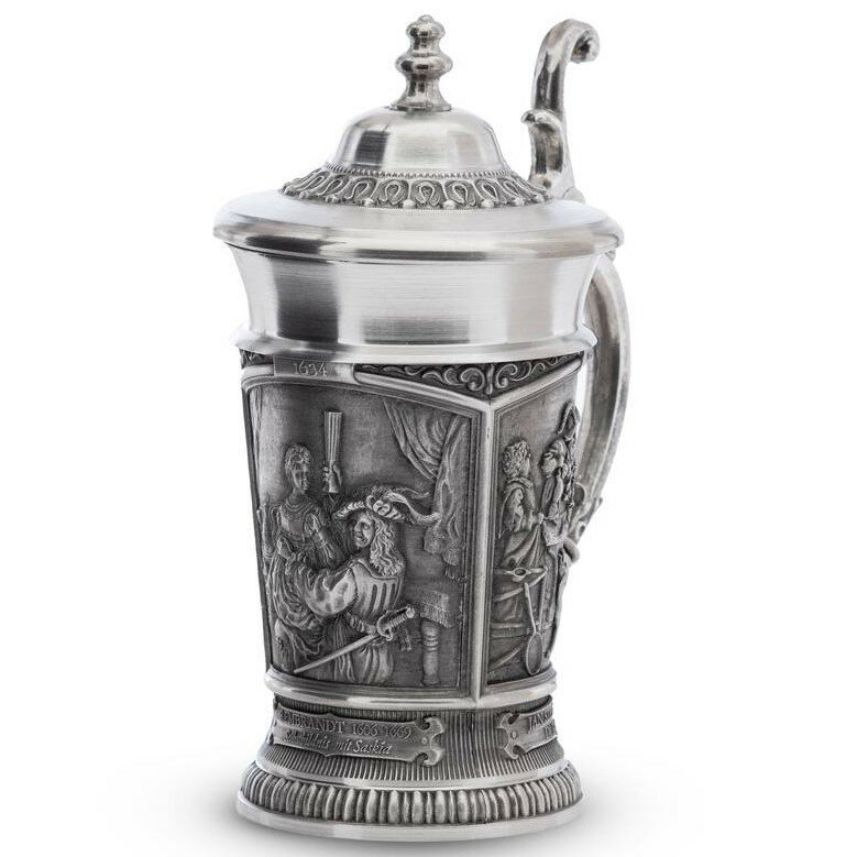 Коллекционная пивная кружка из олова SKS-Artina "Шедевры" 200мл