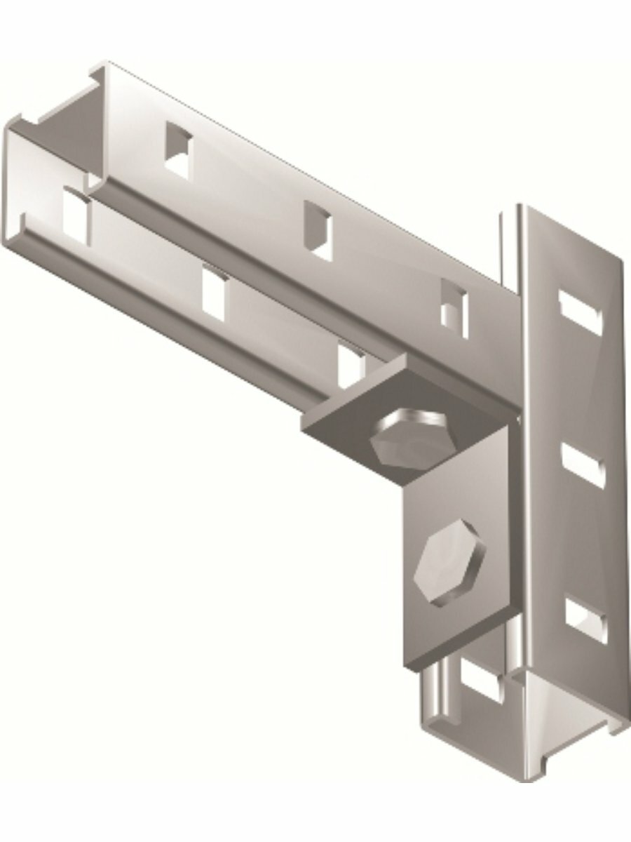 Уголок крепежный одиночный DKC горячеоцинкованный BMC1011HDZ