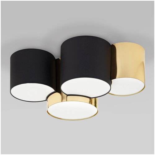 Потолочный светильник TK Lighting 3446 Mona Black/Gold a055678