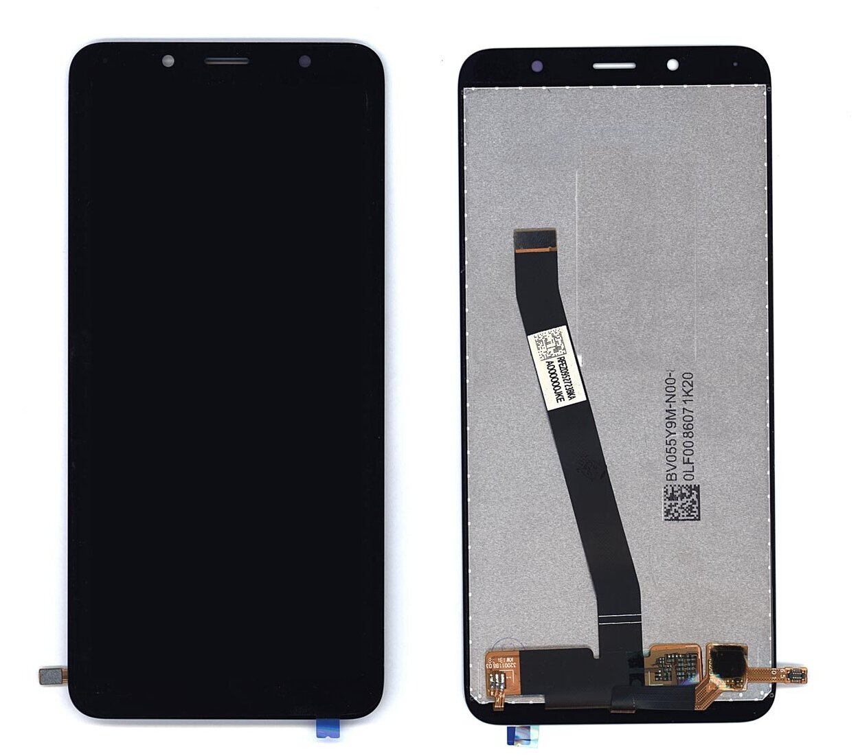 Дисплей (экран) в сборе с тачскрином для Xiaomi Redmi 7A черный
