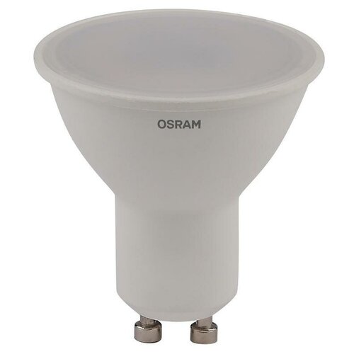 Лампа светодиодная Osram 7 Вт GU10 спот 3000 К теплый белый свет, 1359245