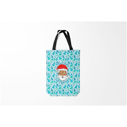 фото Сумка-шоппер / 31х42 см / праздники / новый год стекл как трезвышко burnettie