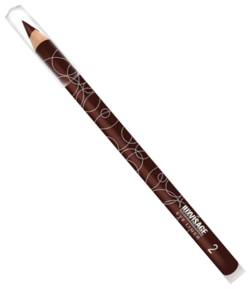 LUXVISAGE Карандаш для глаз Eye Liner, оттенок 2 коричневый