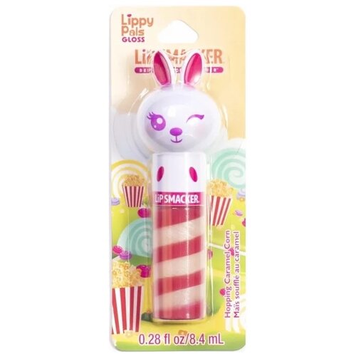 Блеск для губ Lip Smacker «LIPPY PALS GLOSS HOPPING CARAMEL CORN», с ароматом карамельный попкорн, 8,4г