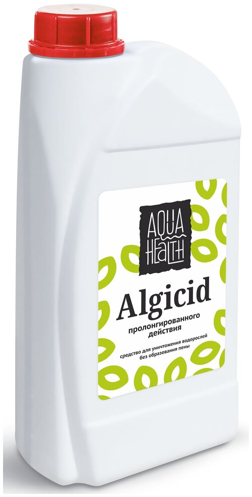 Средство для бассейна Aqua Health от водорослей Algicide, 1 л