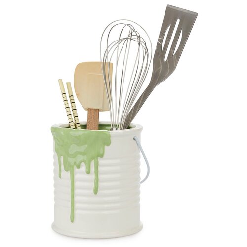 Подставка для кухонных принадлежностей Painty зеленая KPA-27518