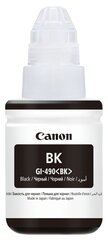 Чернила Canon GI-490BK (без коробки), для Canon G1400, G1410, G1411; G2400, G2410, G2411; G3400, G3410, G3411; G4400, G4410, черный, 6000 стр.