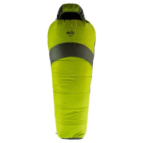 Спальный мешок Tramp Hiker Compact, зелeный, молния с левой стороны