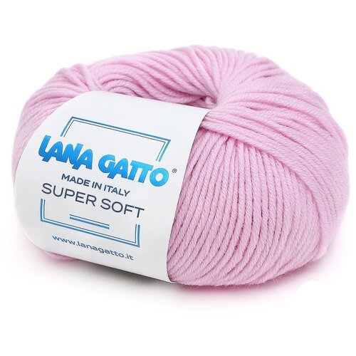 Пряжа Lana Gatto Super Soft, 100 % мериносовая шерсть, 50 г, 125 м, 1 шт., 5285 125 м