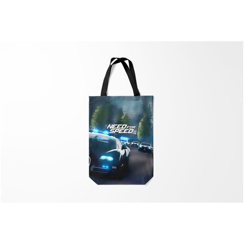 фото Сумка-шоппер / 31х42 см / геймерам / nfs need for speed burnettie
