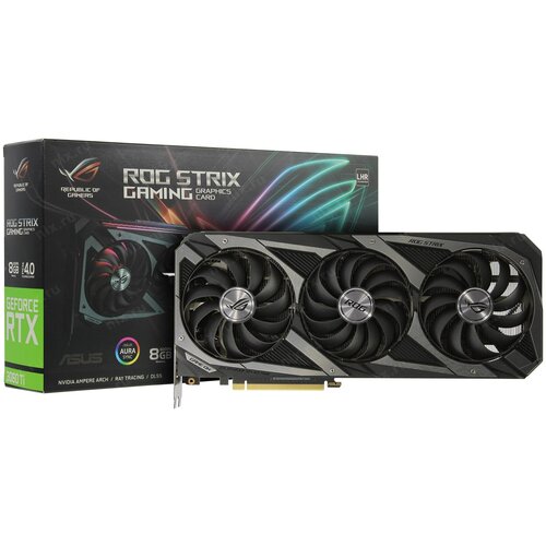 Видеокарта Asus ROG-STRIX ROG-STRIX-RTX3060TI-O8G-V2-GAMING 5446700₽