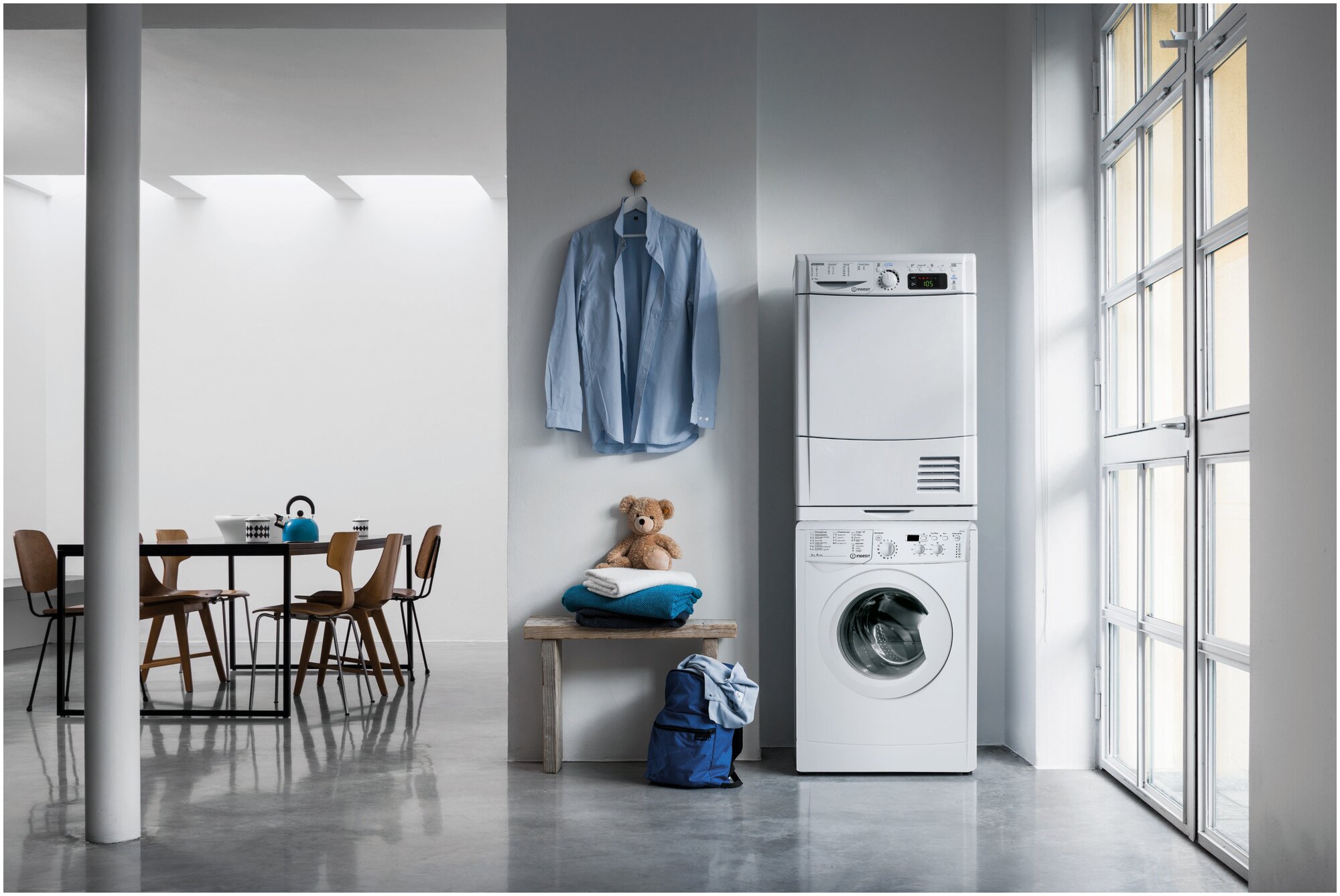 Стиральная машина Indesit IWUD 4105 (CIS) - фотография № 8