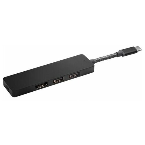 Разветвитель USB-C HP ENVY USB-C Hub черный (5LX63AA)