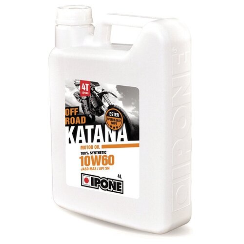 Моторное масло IPONE KATANA OFF ROAD SAE 10W-60, 4 л.