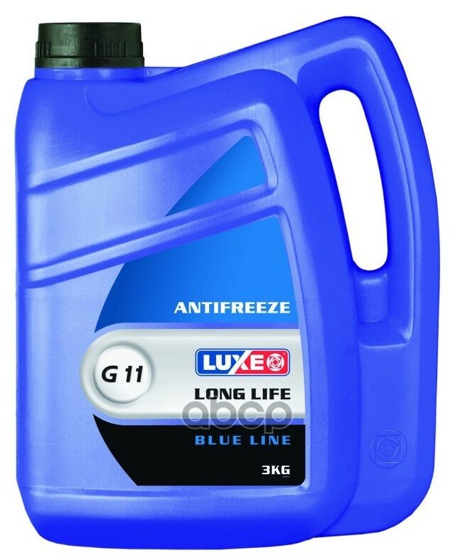 Антифриз Luxe Long Life синий G11 3 кг DELFIN GROUP 696 | цена за 1 шт