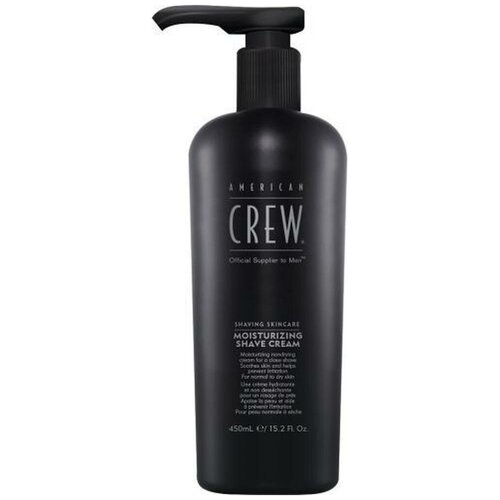 American Crew Moisturizing Крем для бритья Увлажняющий, 450 мл. american crew гель для бритья presicion shave gel 150 мл american crew shave