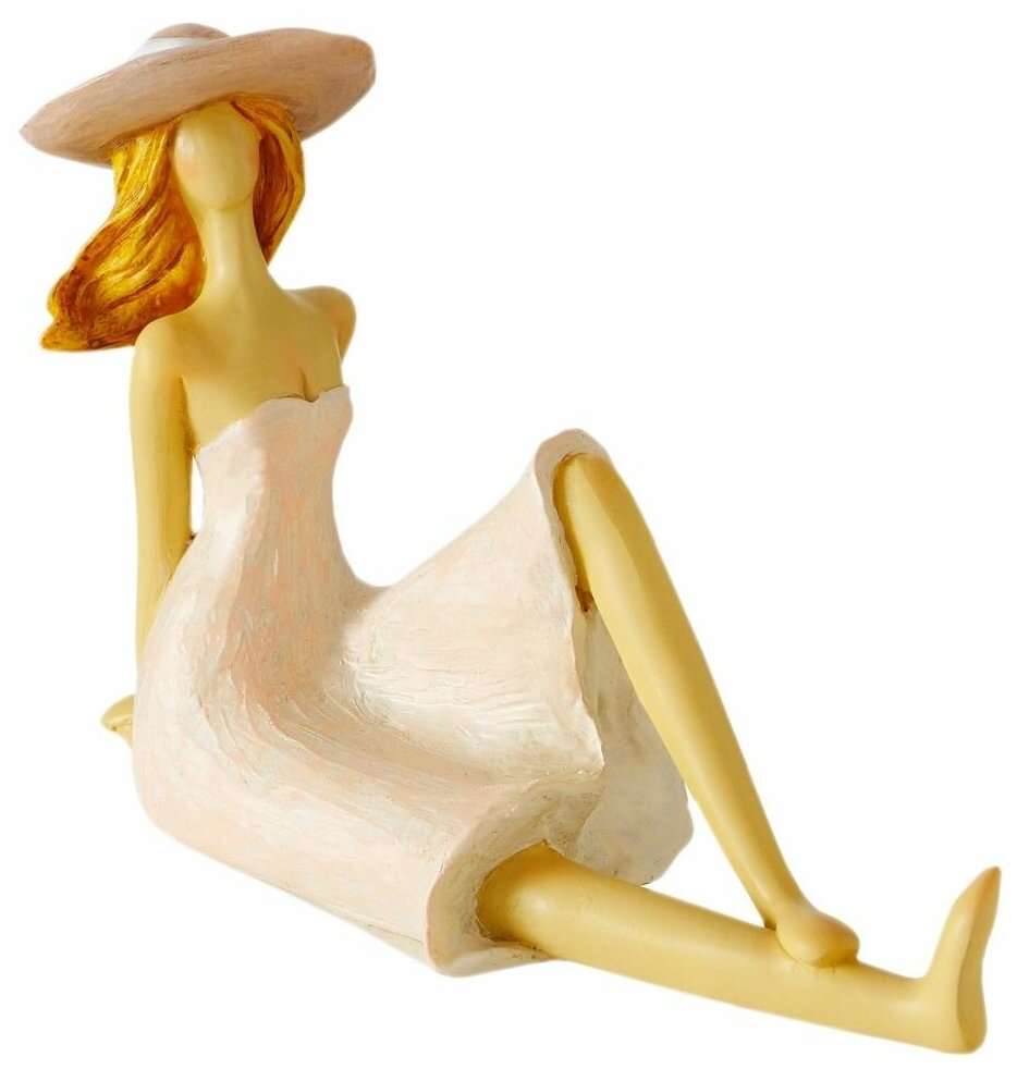 фото Boltze Статуэтка Девушка в шляпе - Романтичная Леди Дарси 12 см 2010818