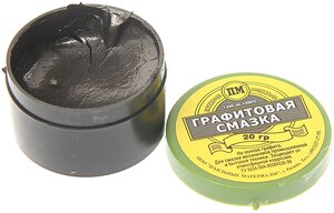 <b>Смазка</b> графитовая 20г банка пластик ВТО А120240 <b>Смазка</b> графитовая 20г ВТО
