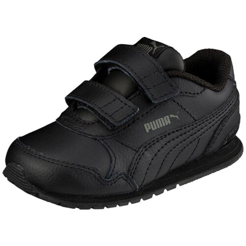 Кроссовки PUMA 36696001 ST Runner v2 L V PS для мальчика, цвет черный, размер 27