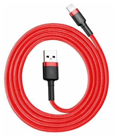  USB Lightning 1M 2.4A Cafule Cable Baseus    CALKLF-B09