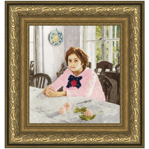 Набор для вышивания «Золотое Руно» МК-039 Девочка с персиками