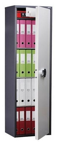 Шкаф металлический для документов AIKO "SL-150ТEL" графит, 1490х460х340 мм, 32 кг, S10799150902