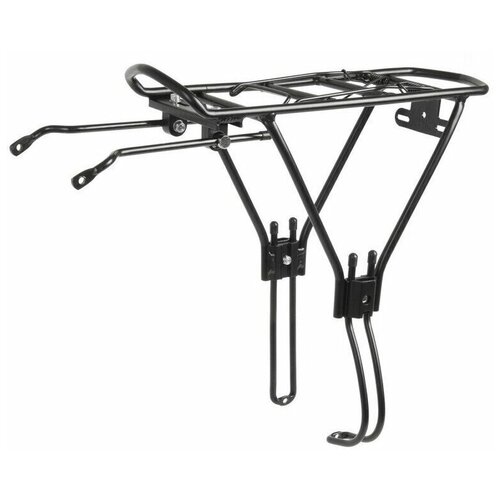 фото Багажник trix задний 24-29", для дисковых тормозов, алюминиевый, черный