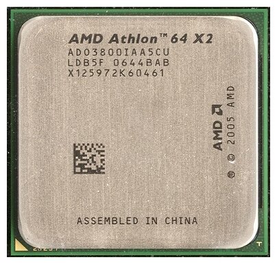 Процессор AMD Athlon 64 X2 3800+ Windsor AM2,  2 x 2000 МГц, OEM