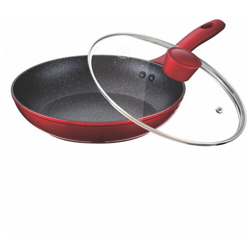 Сковорода 26 см красная MEISTERKLASSE MK-1020-26