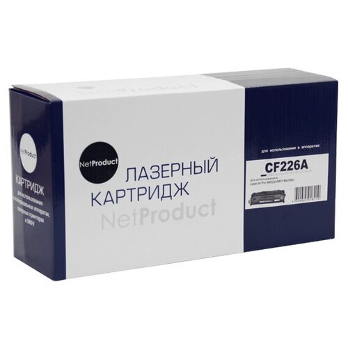 Картридж NetProduct (N-CF226A/CRG-052) для HP LJ Pro M402/M426/LBP-212dw/214dw, 3,1K картридж hi black hb cf226a crg 052 для hp lj pro m402 m426 lbp 212dw 214dw 3 1k 22013630