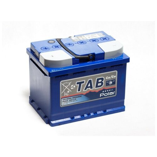 фото Аккумуляторная батарея tab polar blue 60 обратная полярность