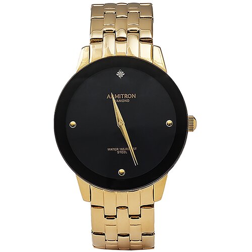 Наручные мужские часы Armitron 20/4952BKGP цвет черный/золотистый