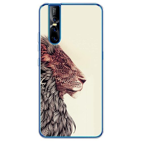 фото Силиконовый чехол "лев мандала" на vivo vivo v15 / виво v15 case place
