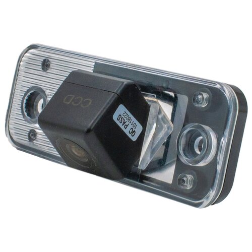 Камера заднего вида BlackMix для для Hyundai Santa Fe с основой из прозрачного пластика 180000₽